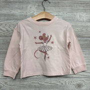 LS Shirt Ballerina Mouse 2t