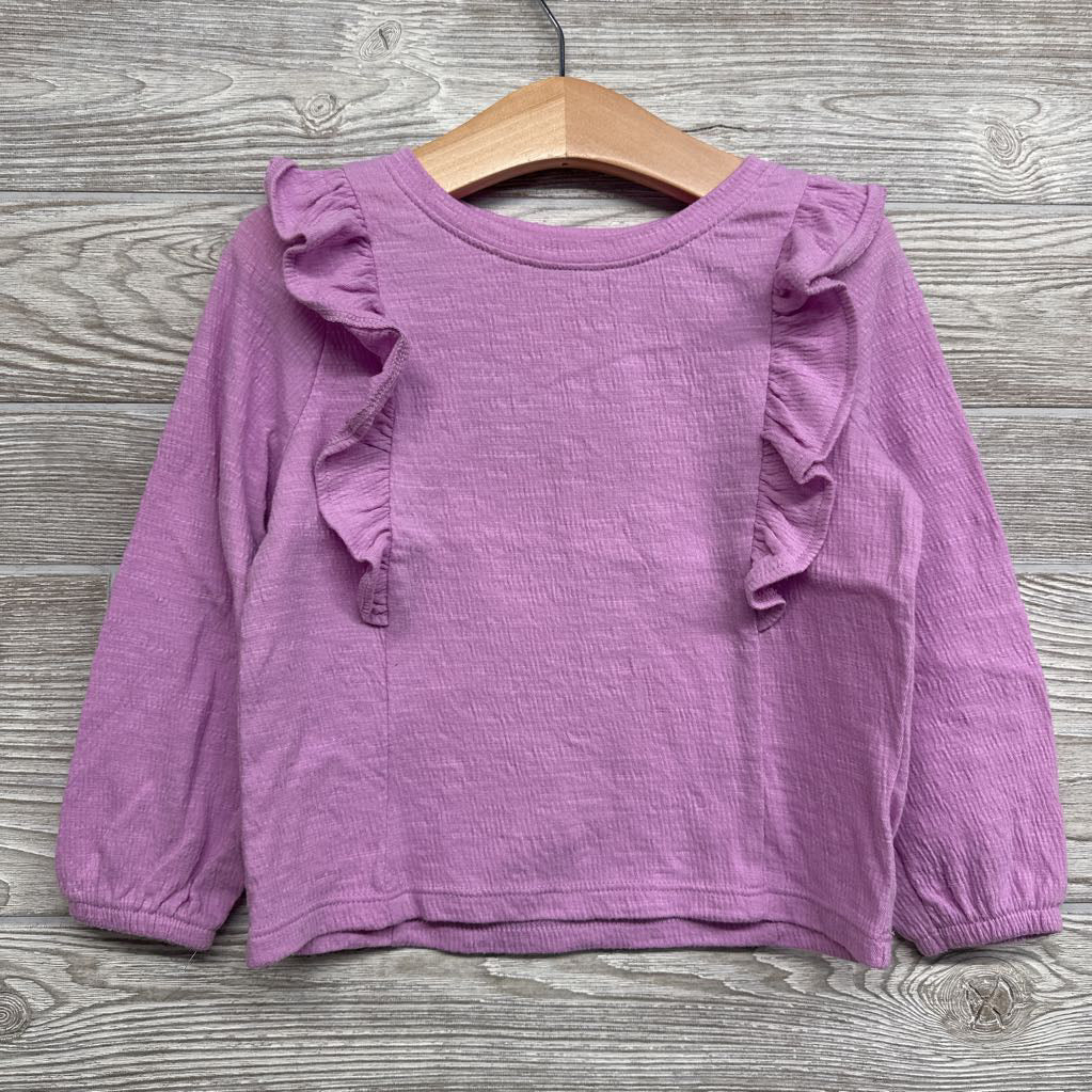LS Shirt Ruffles 3t