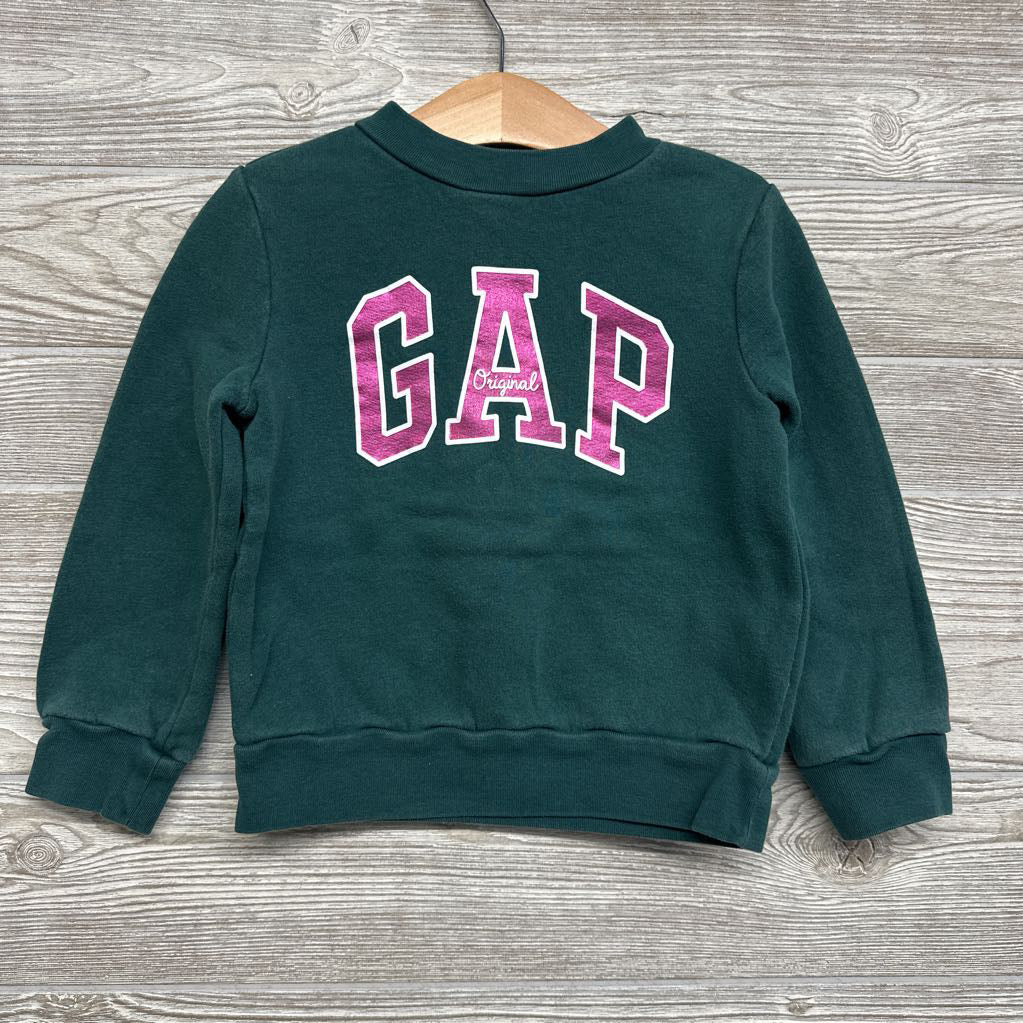 Crewneck Metallic Logo 4-5