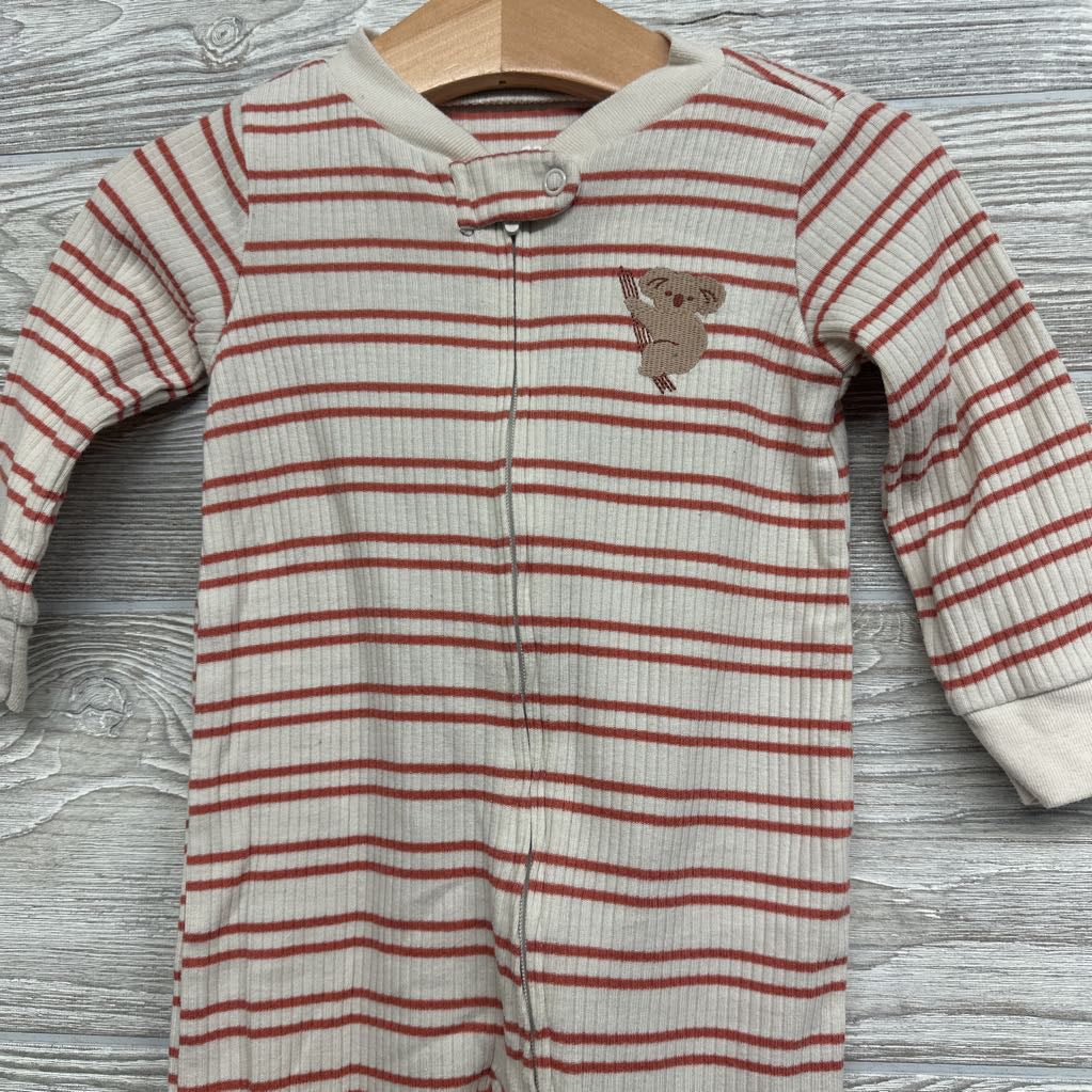 Ribbed Sleeper Stripes Koala Bear 9M