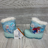 NEW Light Up Snow Boots Anna & Elsa 6c