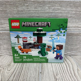 NEW Minecraft Steve's Taiga Adventure Block Set