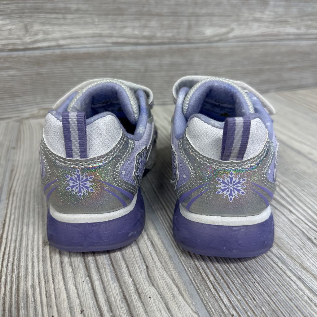 Velcro Light Up Shoes Elsa & Anna 9c