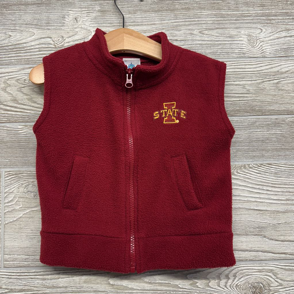 Iowa State Fleece Vest 2t