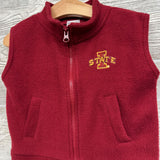 Iowa State Fleece Vest 2t