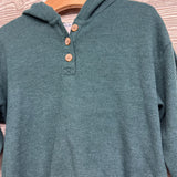 Waffle Knit Henley Shirt W/ Hood 3t