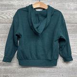 Waffle Knit Henley Shirt W/ Hood 3t
