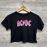 NEW Crop Shirt AC/DC 7-8