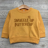 Crewneck Snuggle Up Buttercup 2t