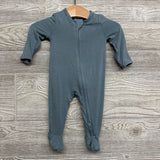 Dean Footie Sleeper Solid 0-3M