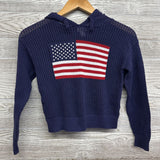 Pointelle Sweater Pullover Flag 8