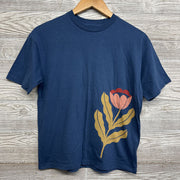 NEW Oversized Shirt Flowers 7-8