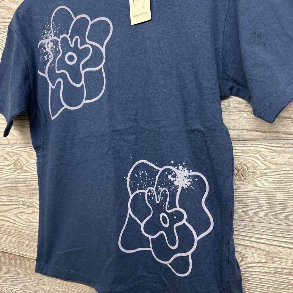 NEW Shirt Flower 7-8