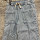 Wide Leg Drawstring Jeans Stripes3t
