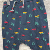 Harem Jogger Pants Cars W/ Trees 12-18M