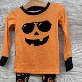 2 Pc Pj Pumpkin W/ Glasses 2t