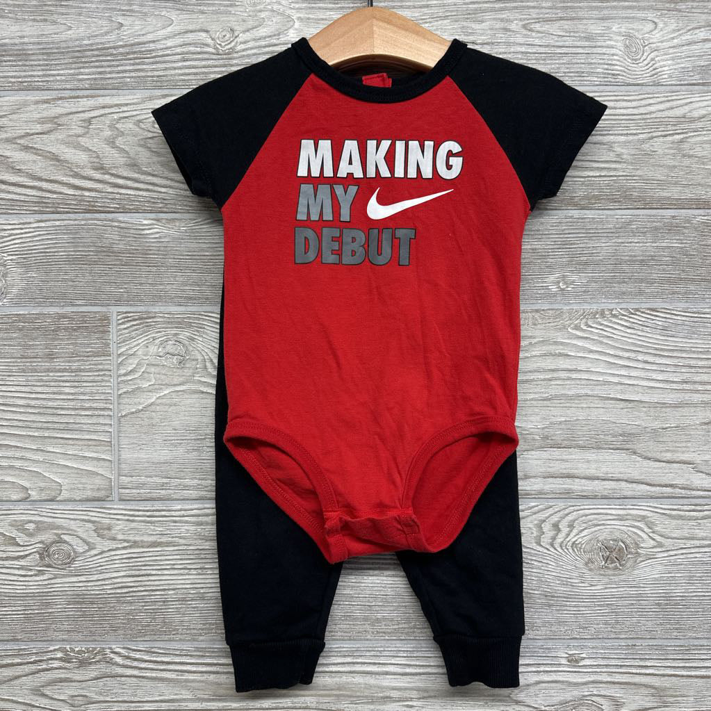 Bodysuit Making My Debut & Jogger Sweatpants 12M
