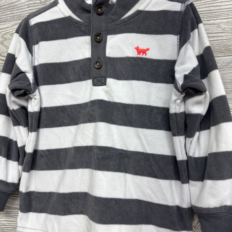 Fleece Pullover Stripes 4t
