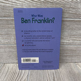 Who Was Ben Franklin Chapter Book