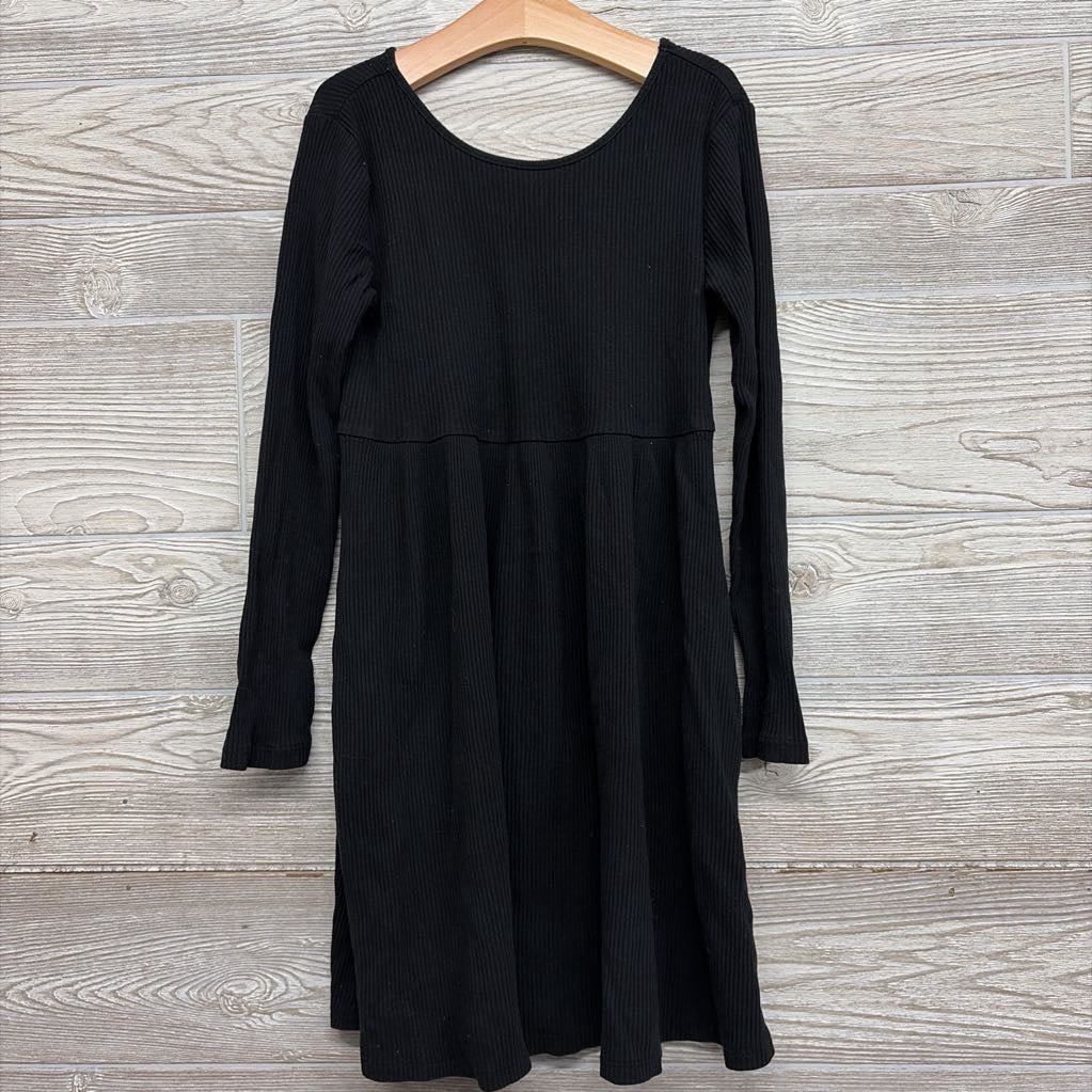 Ribbed LS Dress 10-12