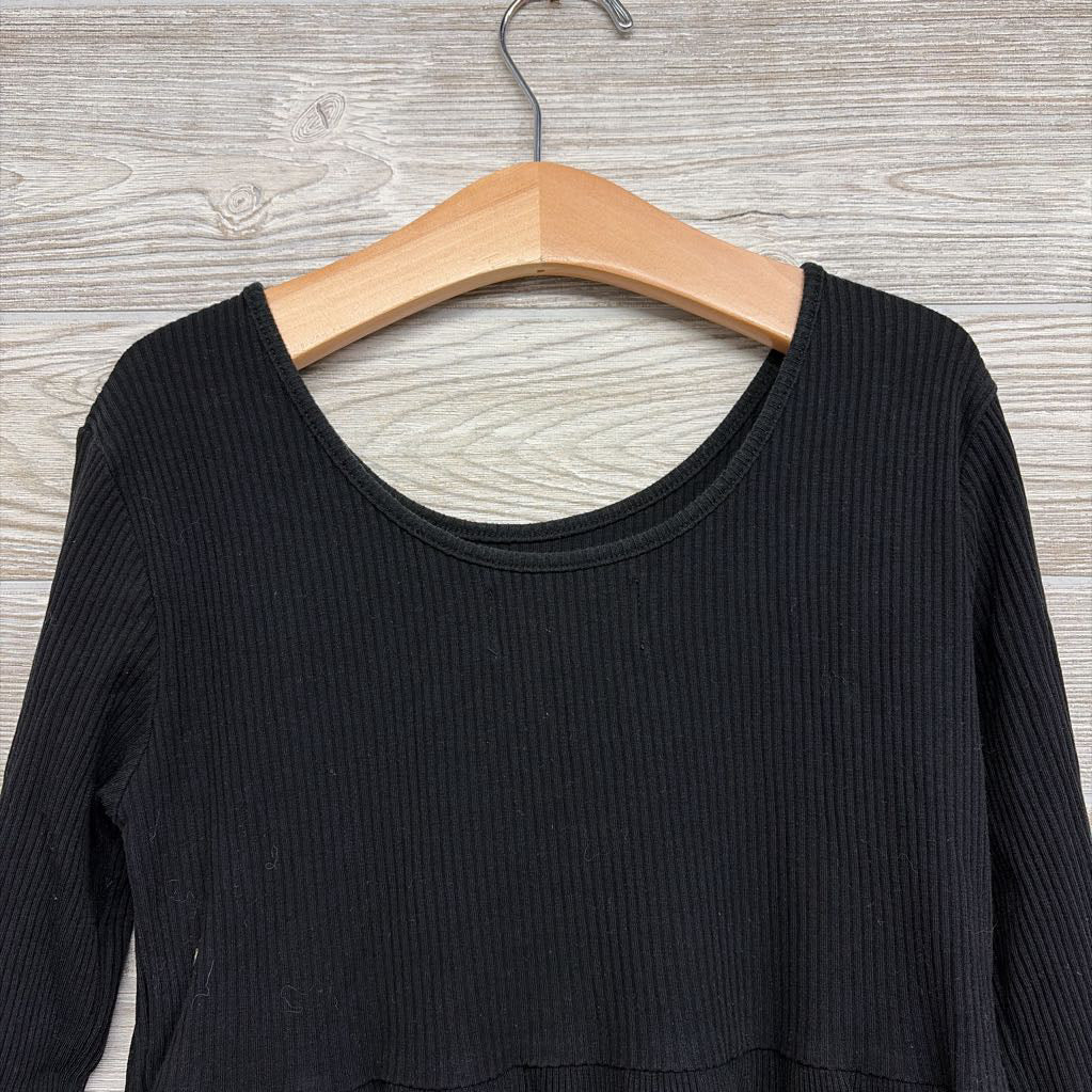 Ribbed LS Dress 10-12