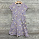Dress Unicorns & Flowers 6-6x