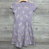 Dress Unicorns & Flowers 6-6x