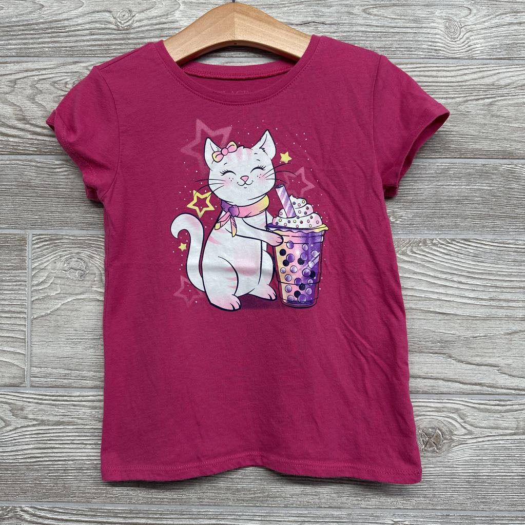Shirt Cat & Drink 5-6
