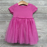 Ribbed & Tulle Dress 2t