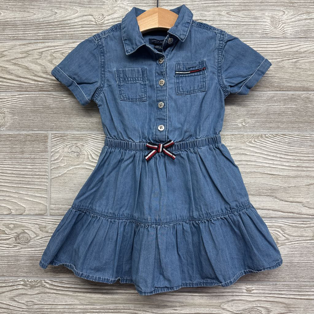 Chambray Dress 2t