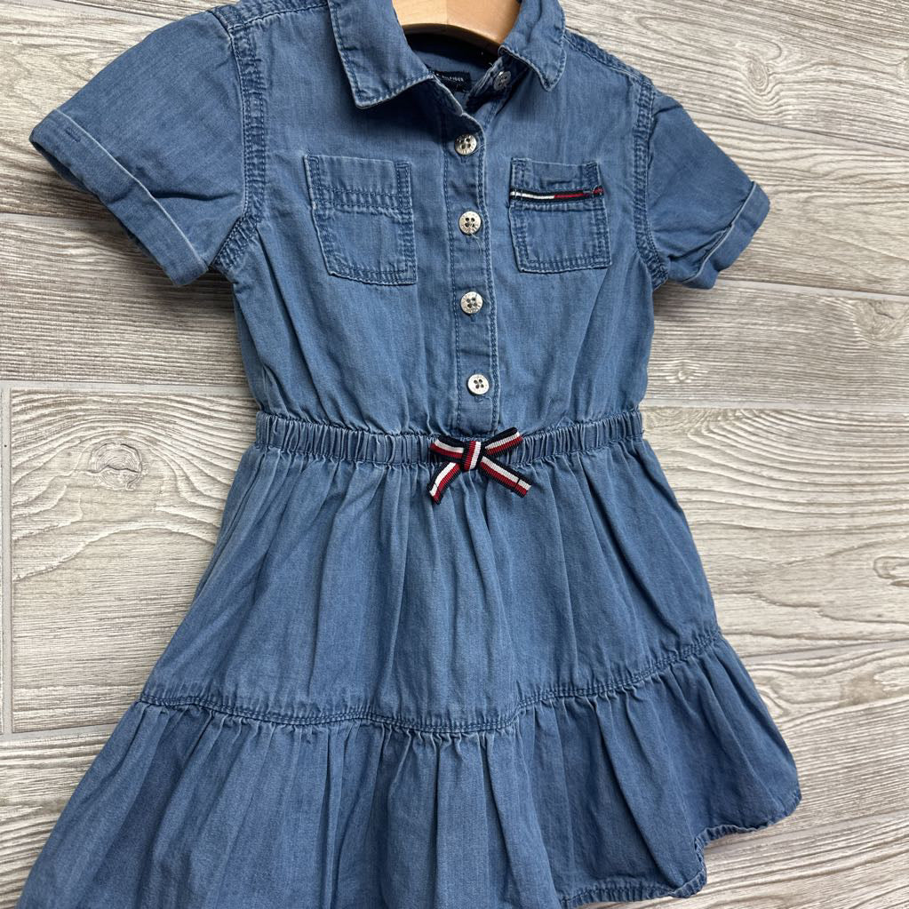 Chambray Dress 2t