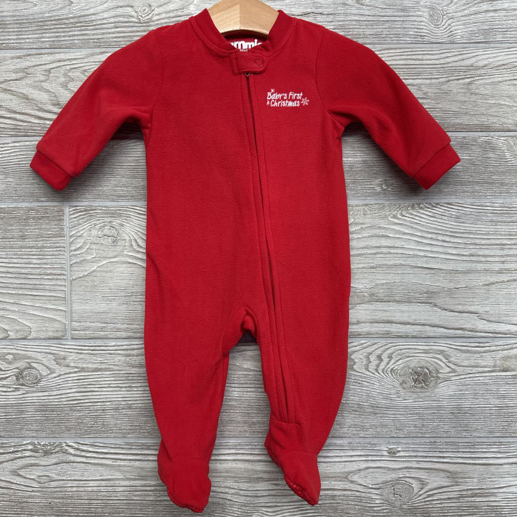 Blanket Sleeper Baby's First Christmas 3M