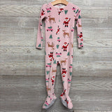 Plush Sleeper Santa, Deer 3t