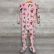 Plush Sleeper Santa, Deer 3t
