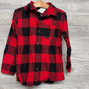 Gingham Button Up Shirt 4-5