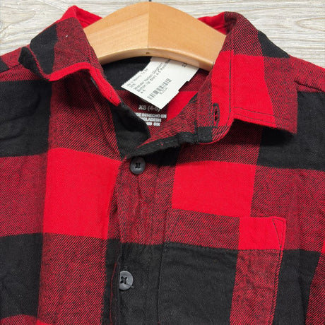 Gingham Button Up Shirt 4-5