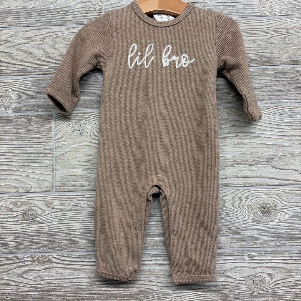 Waffle Knit Outfit Lil Bro 6M