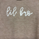 Waffle Knit Outfit Lil Bro 6M