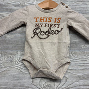Bodysuit This Is My First Rodeo 0-3M