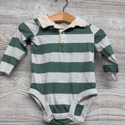 Polo Bodysuit Stripes 9M