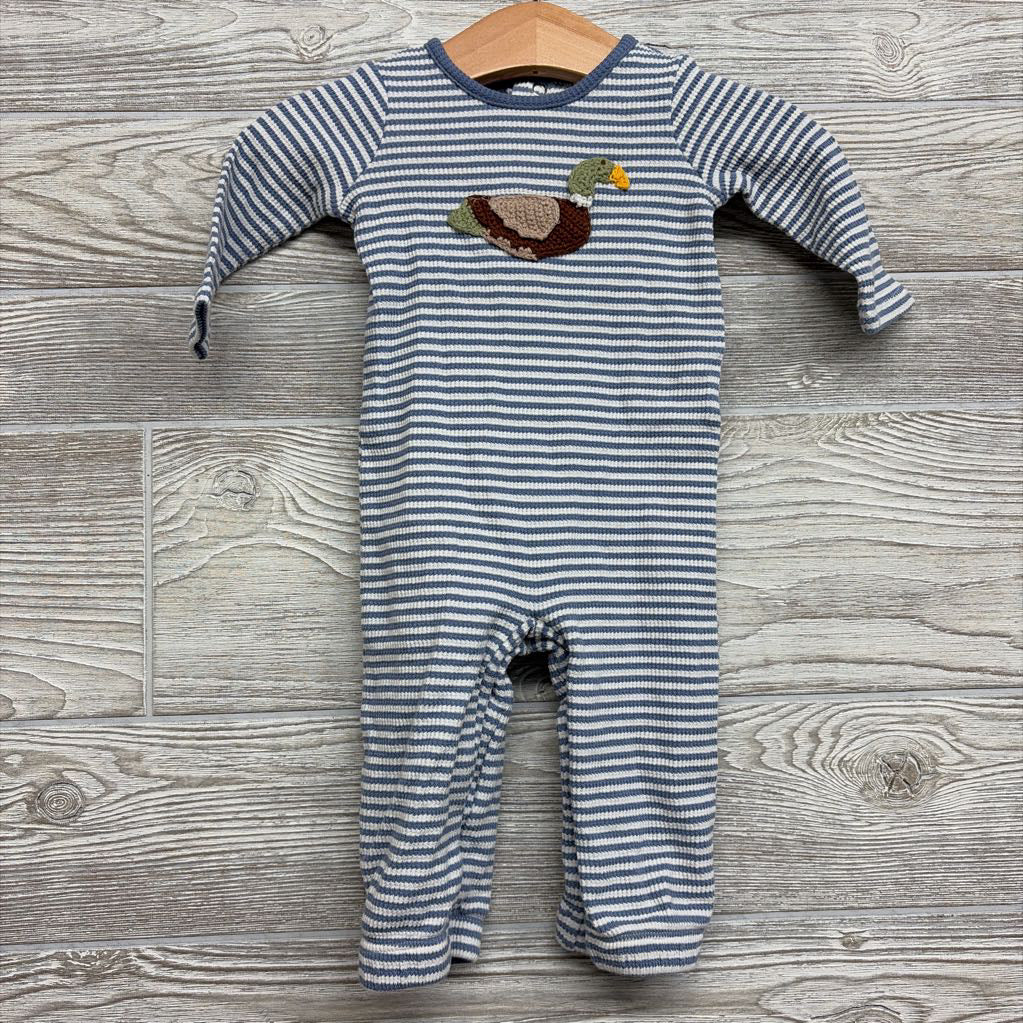 Waffle Knit Outfit Duck 0-3M