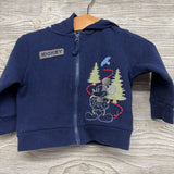 Waffle Knit Jacket Mickey Mouse 3-6M