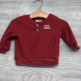 Ribbed Henley Shirt Oh, Hi There 6M