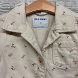 Denim Jacket Flowers 4t