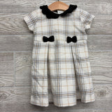 Dress Scallop Neck Bows 18M