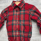 NEW Plaid Button Up Shirt 12M