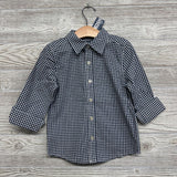NEW Gingham Button Up Shirt 4t
