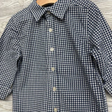 NEW Gingham Button Up Shirt 4t