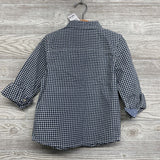 NEW Gingham Button Up Shirt 4t
