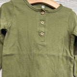 Ribbed Henley Shirt 2t